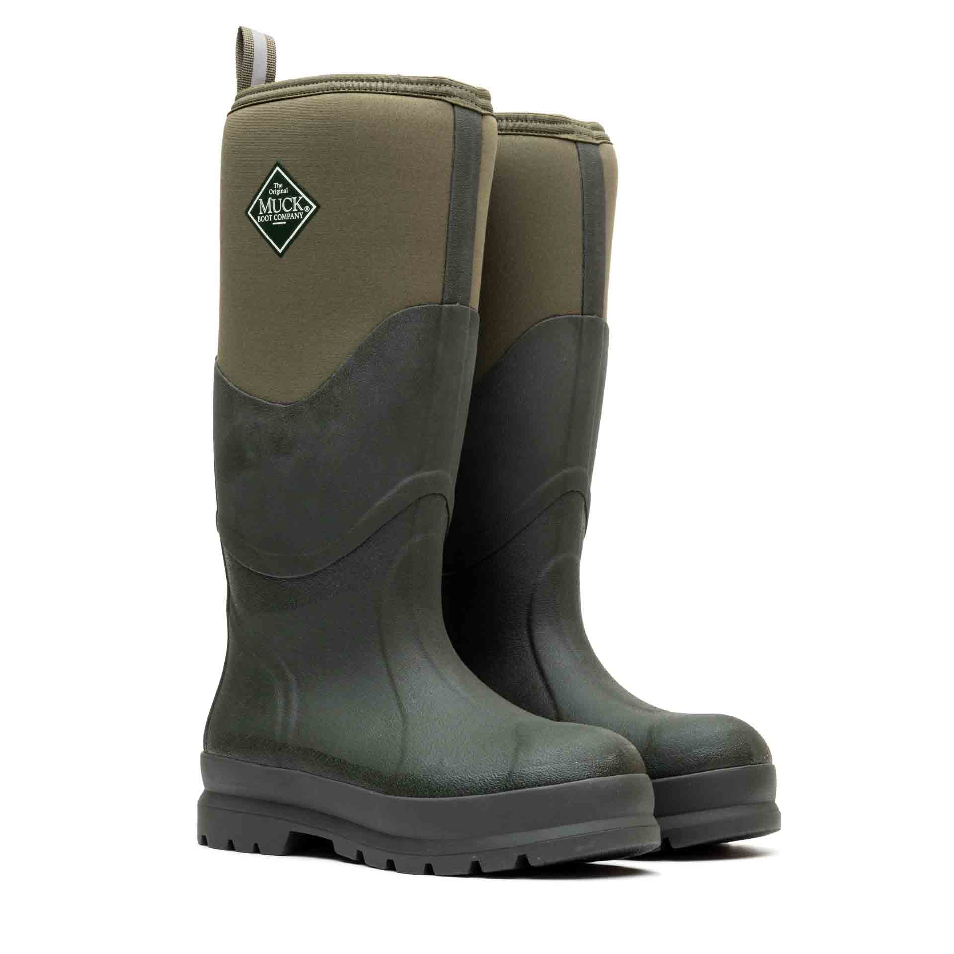 Muck Boot Company Chore Hi Work Boots‎ Mens 13 Moss Green 