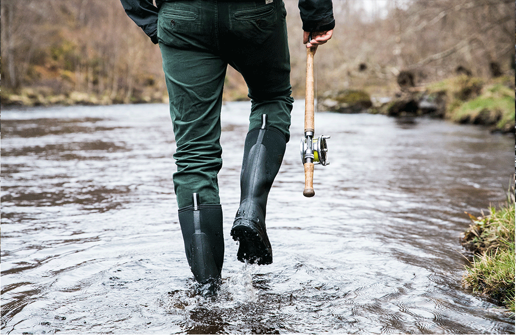 Free photo: wellington boot, boots, fishing, rubber boots, river