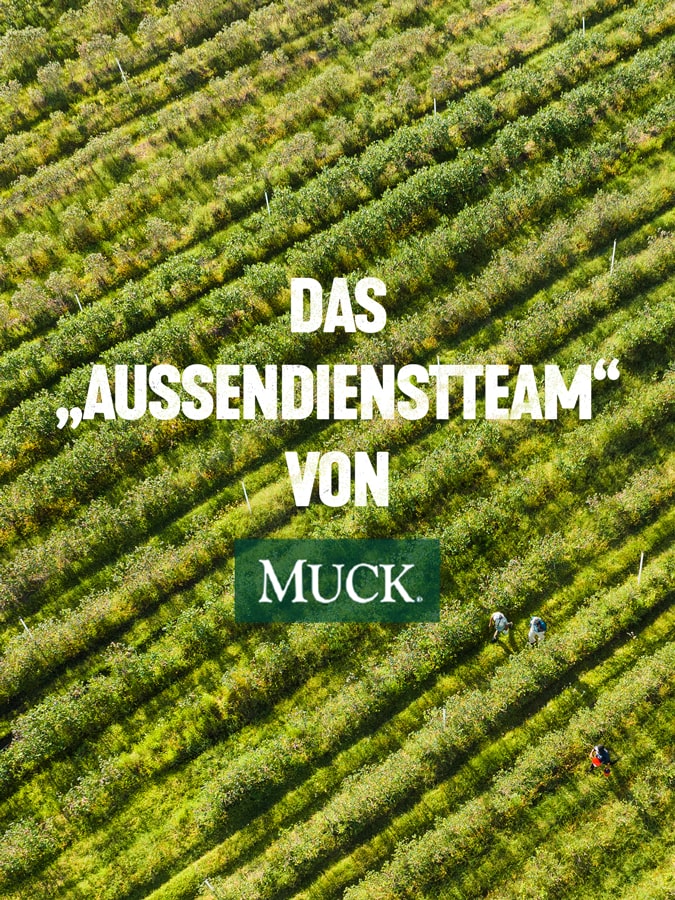 DAS „AUSSENDIENSTTEAM“ VON MUCK