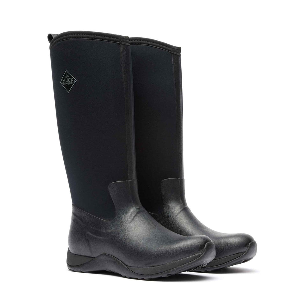 Muck Boots Womens Black Arctic Adventure Tall Boots
