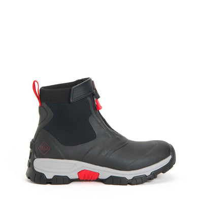 Men's Apex Zip Short Boots Black Grey