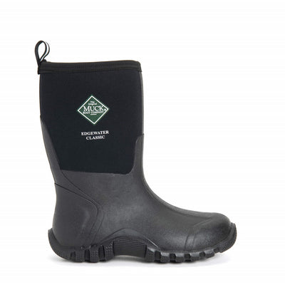 Unisex Edgewater Classic Short Boots Black
